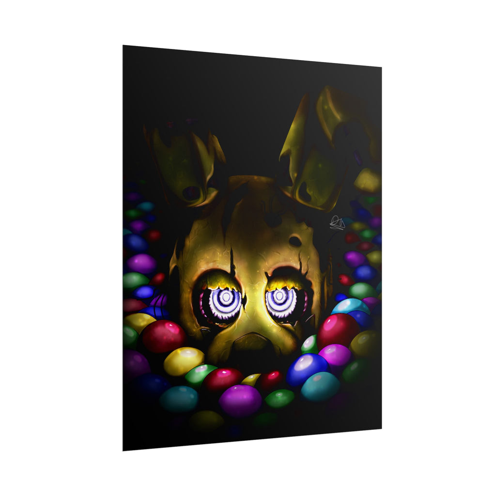 Into the Pit but it's Springtrap - Poster