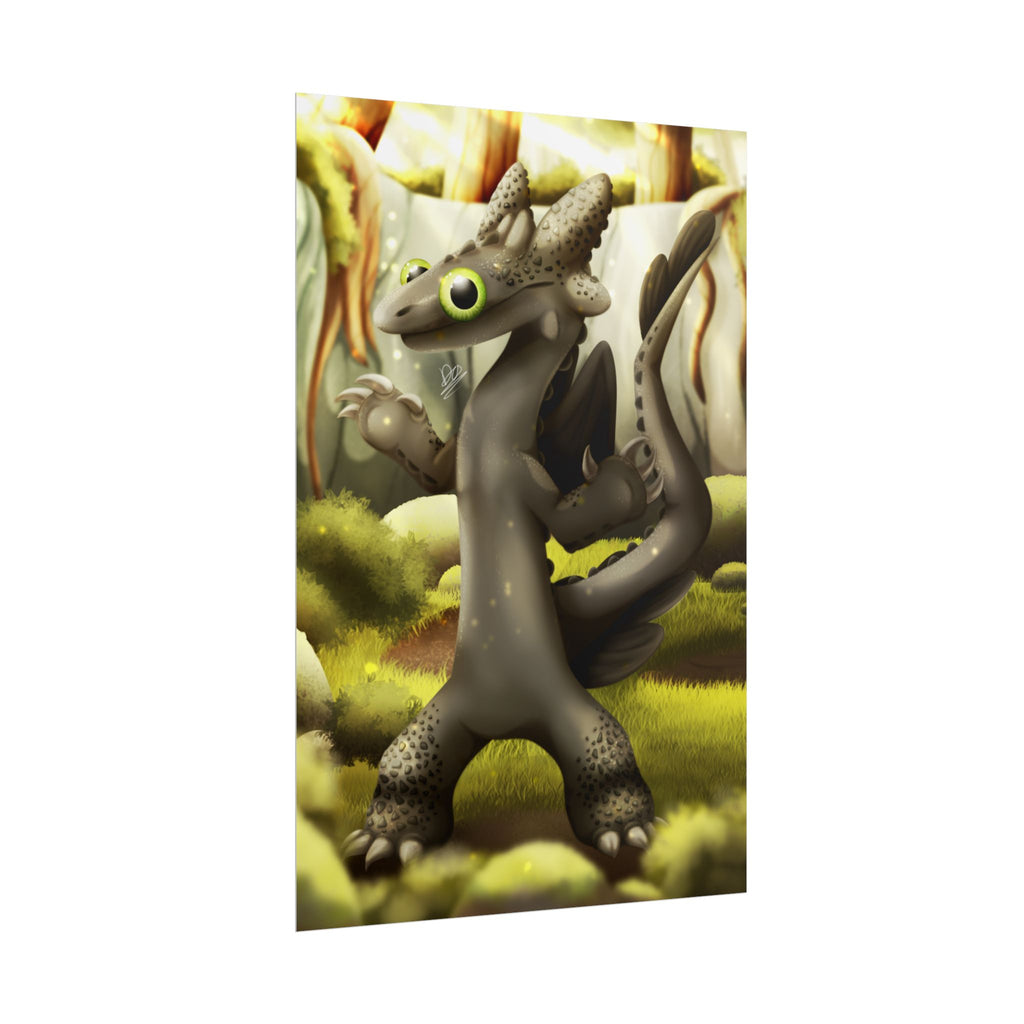 Toothless Dancing - Poster