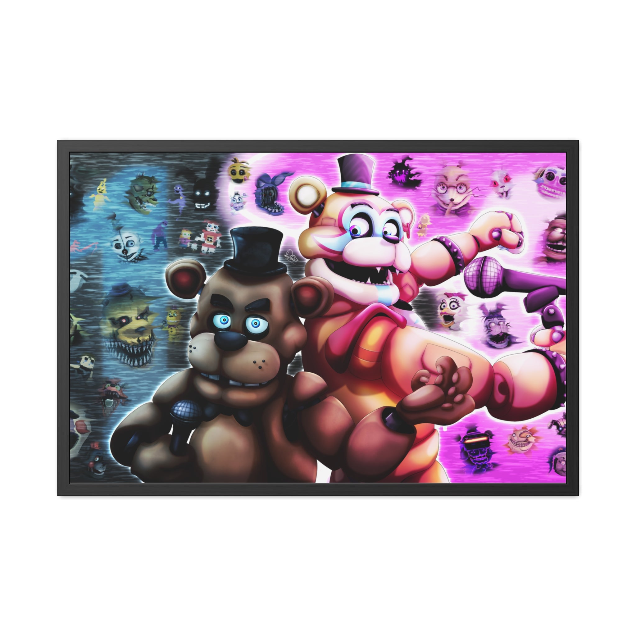 FNAF 10th Anniversary - Framed Poster