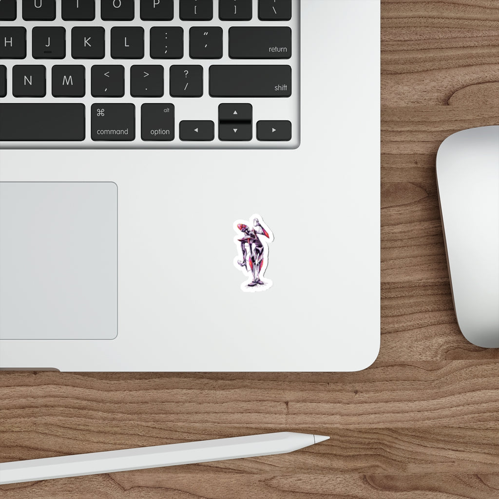 Emperor Nefarious Zeta Virus Infection - Die-Cut Sticker