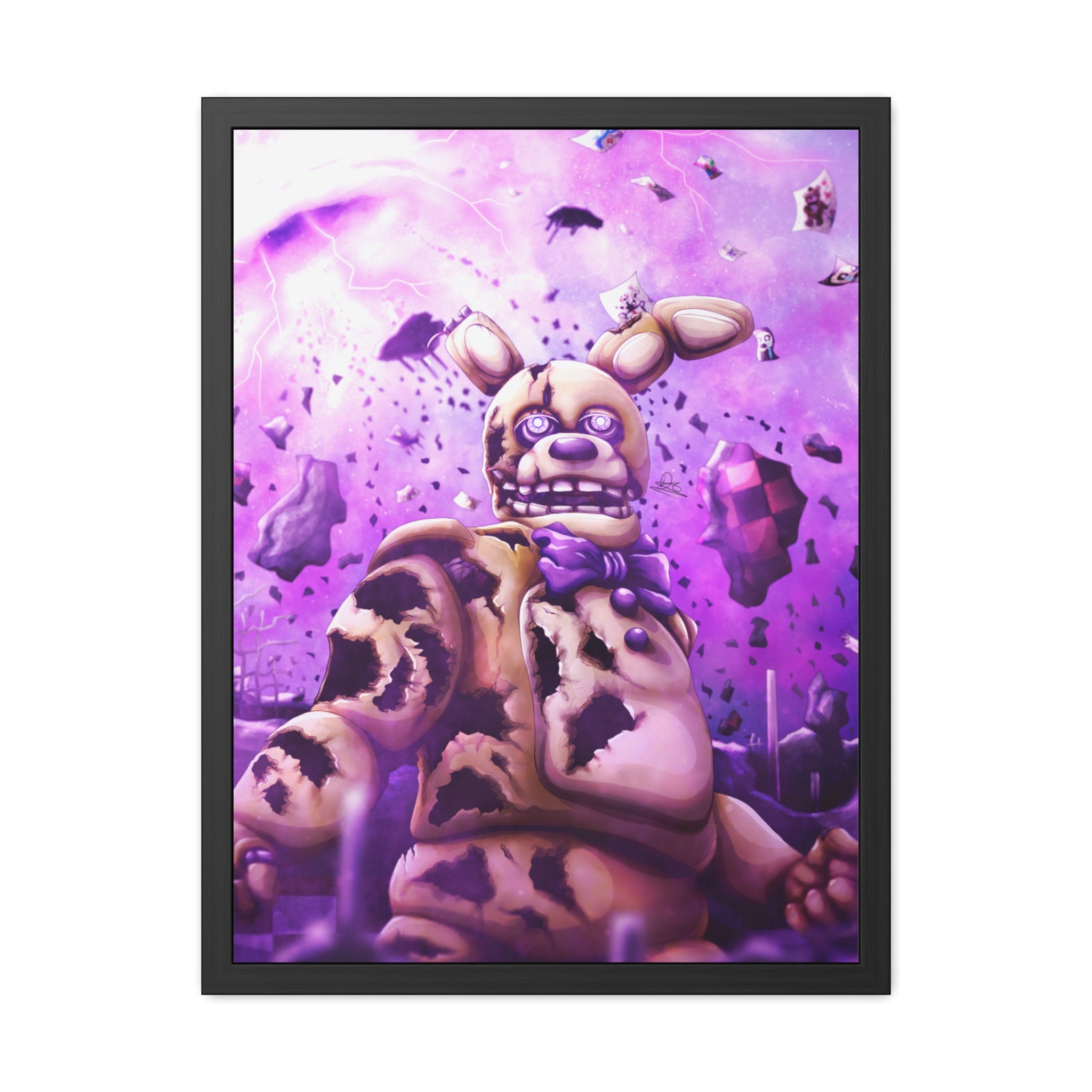 Dimensional Rift - Framed Poster