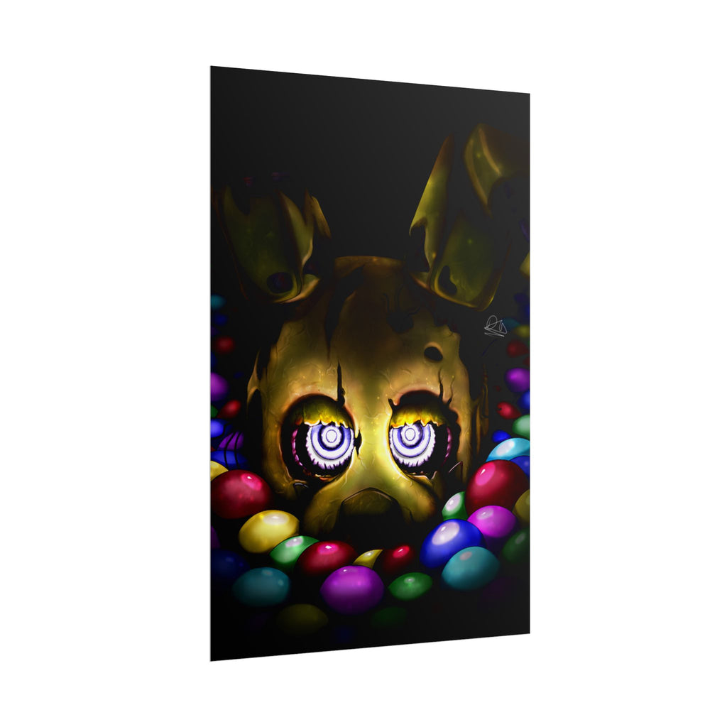 Into the Pit but it's Springtrap - Poster