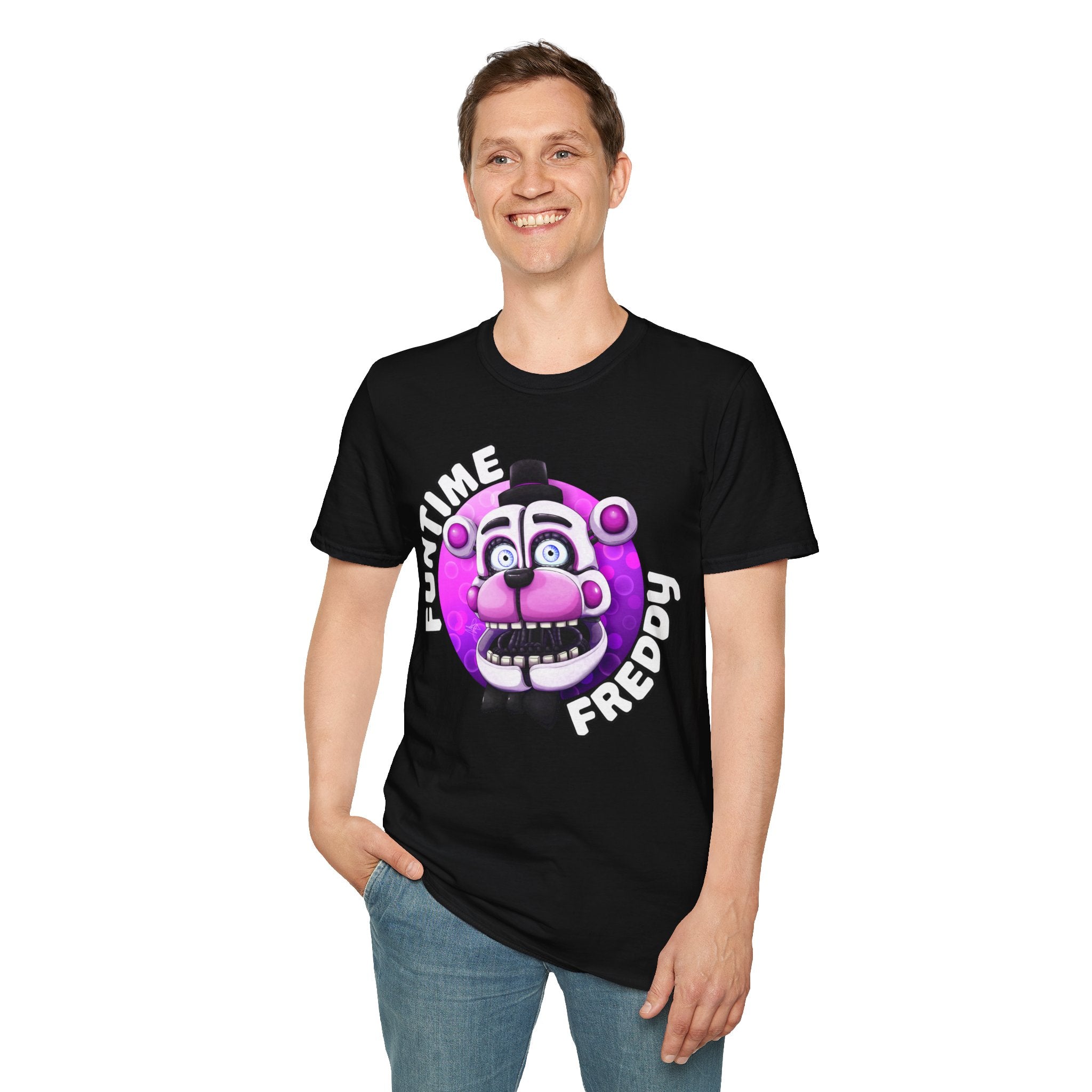 Funtime Freddy - Unisex Softstyle T-Shirt