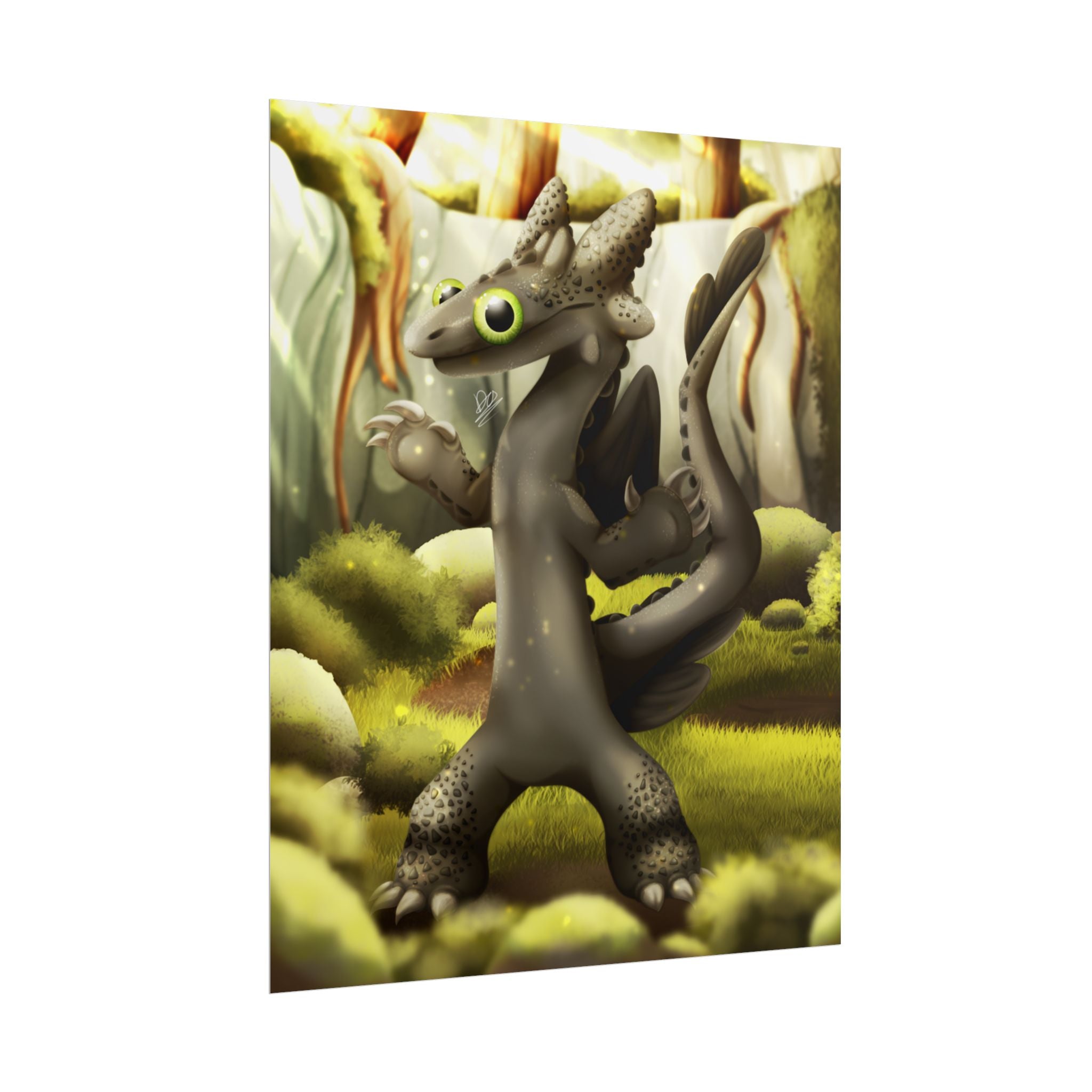 Toothless Dancing - Poster