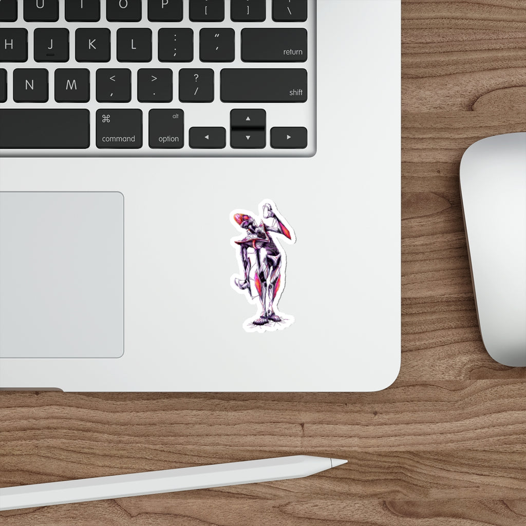 Emperor Nefarious Zeta Virus Infection - Die-Cut Sticker