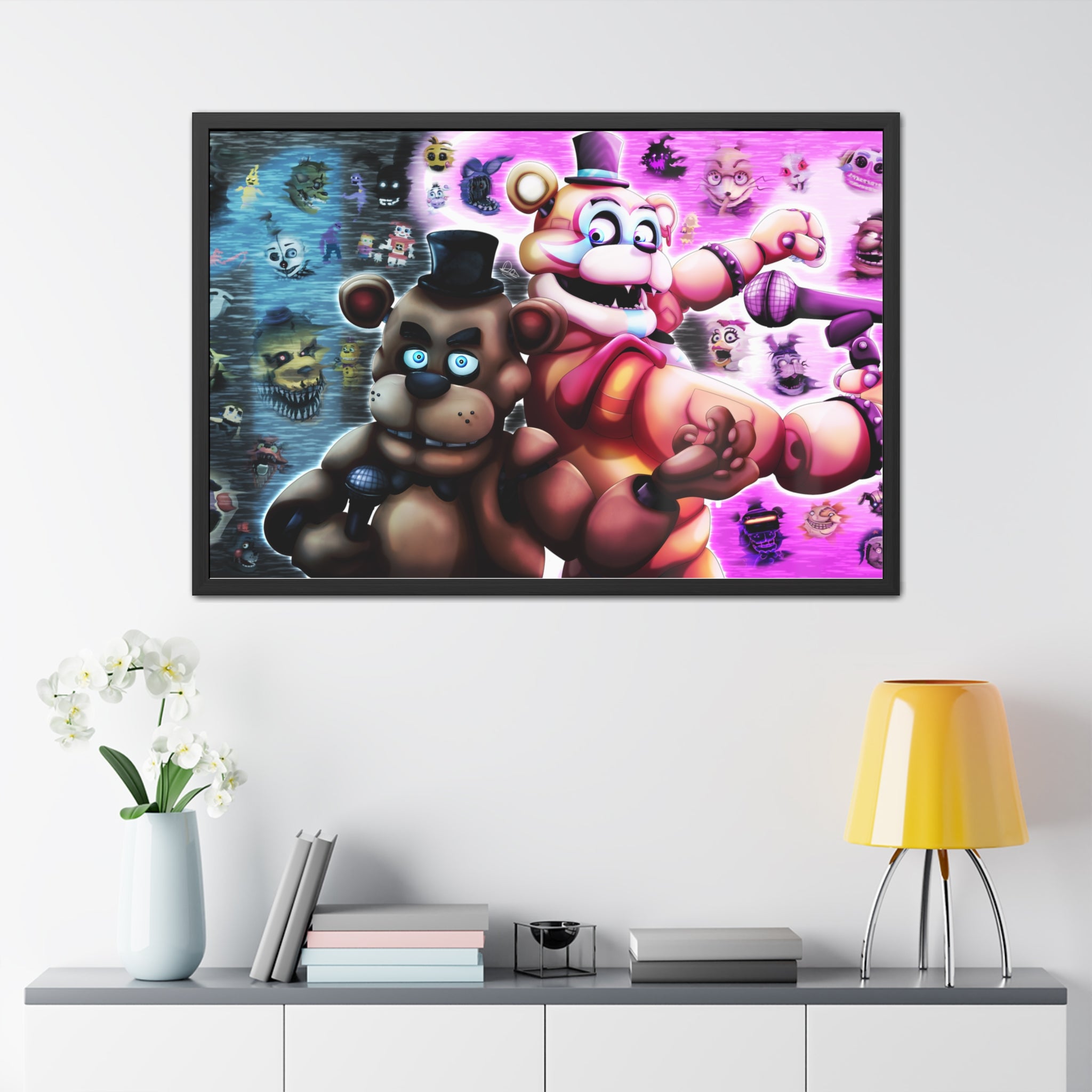 FNAF 10th Anniversary - Framed Poster