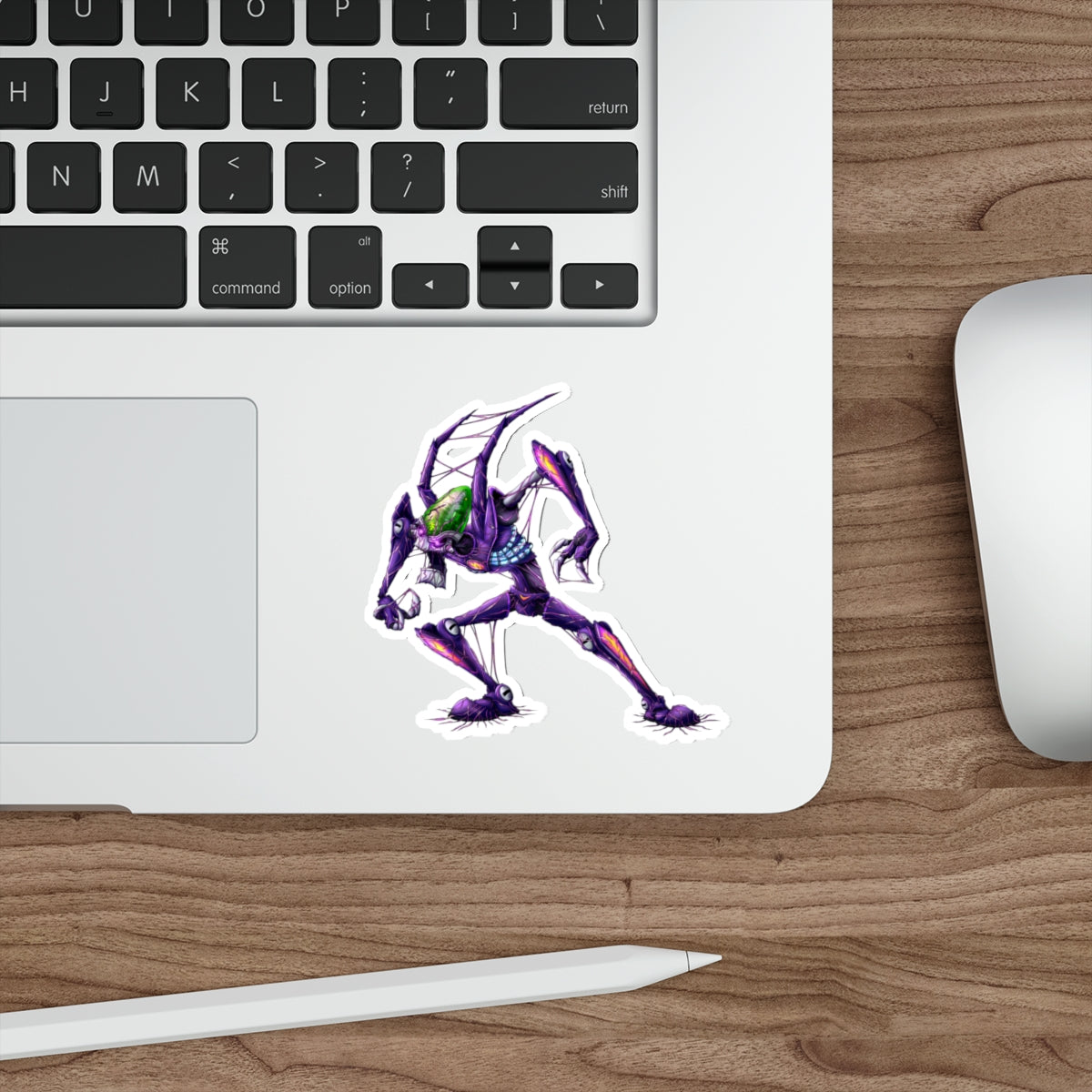 Dr Nefarious Zeta Virus Infection - Die-Cut Sticker
