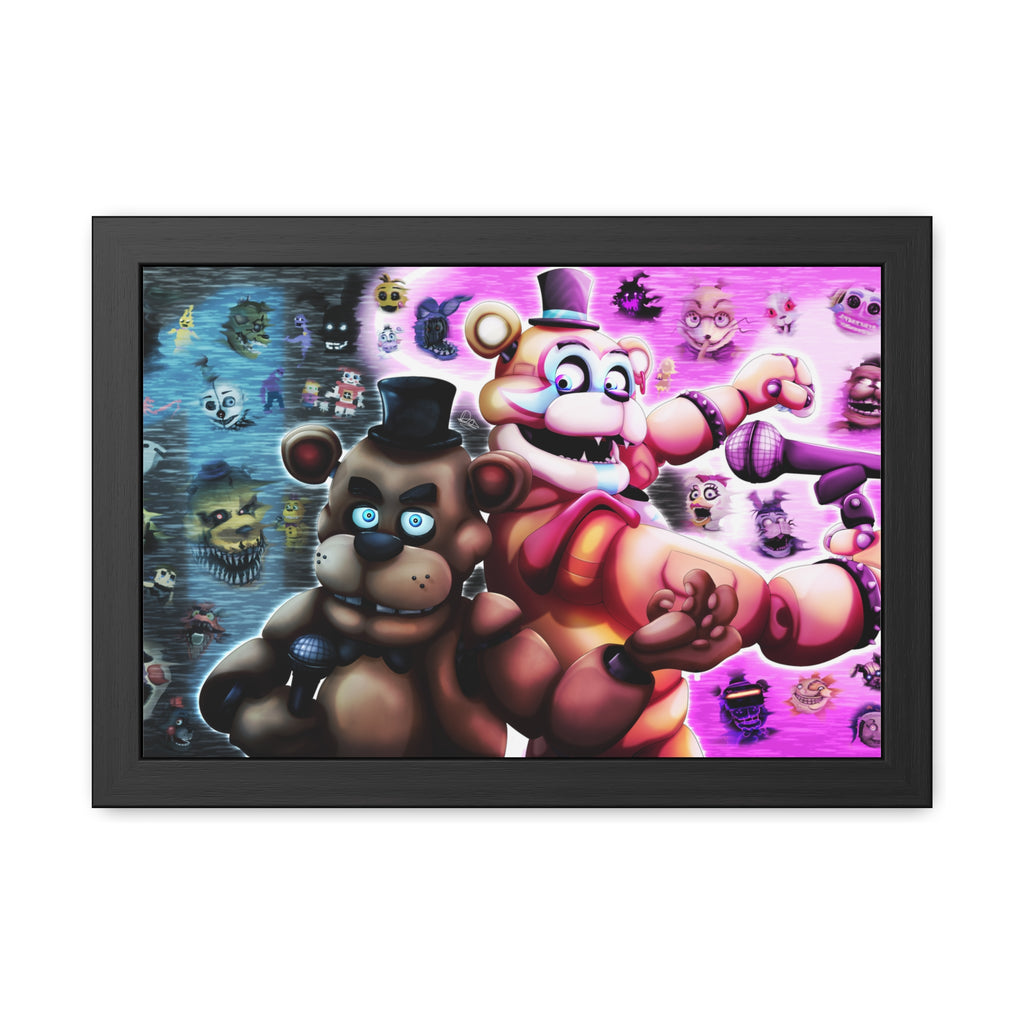 FNAF 10th Anniversary - Framed Poster