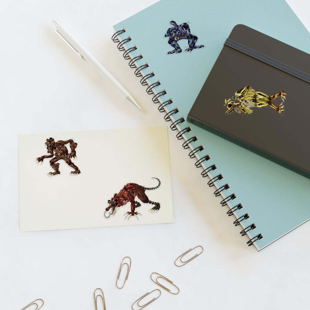 Nightmare Animatronics - Sticker Sheet