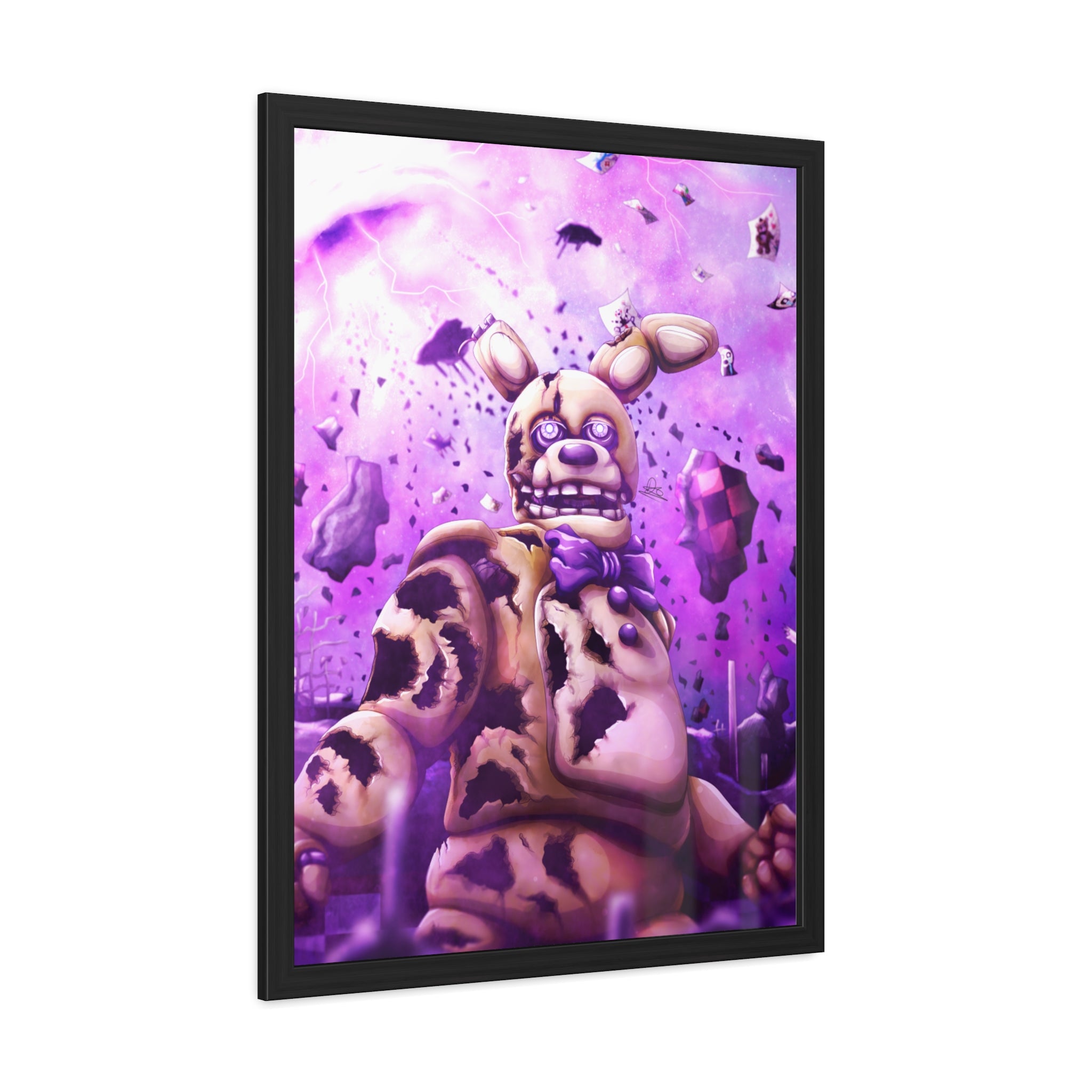 Dimensional Rift - Framed Poster