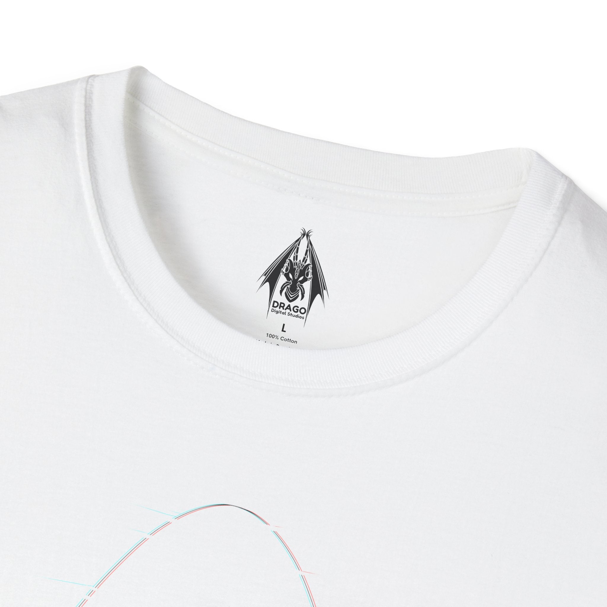 Dr Nefarious Glitch - Unisex Softstyle T-Shirt
