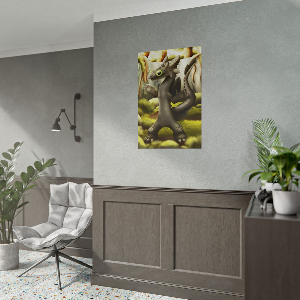 Toothless Dancing - Poster