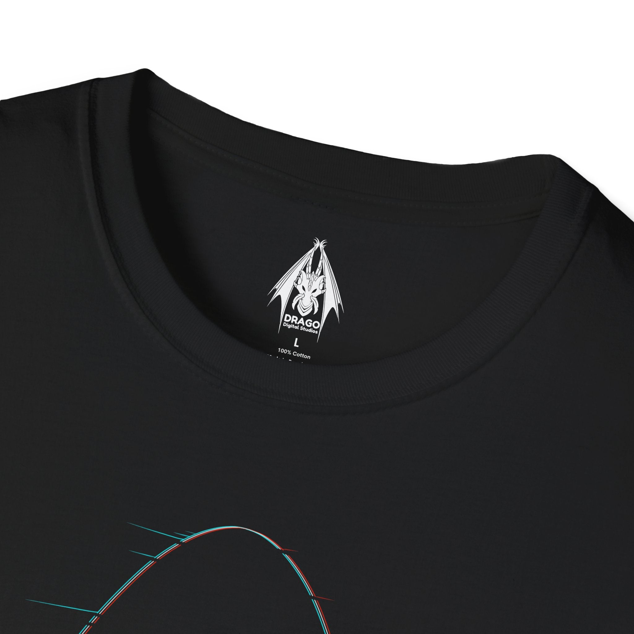 Dr Nefarious Glitch - Unisex Softstyle T-Shirt