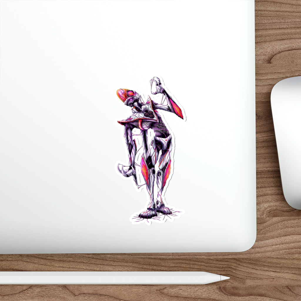 Emperor Nefarious Zeta Virus Infection - Die-Cut Sticker