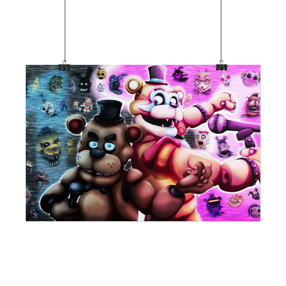 FNAF 10th Anniversary - Poster