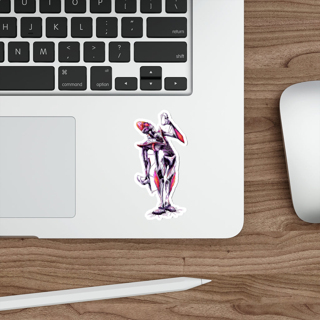 Emperor Nefarious Zeta Virus Infection - Die-Cut Sticker