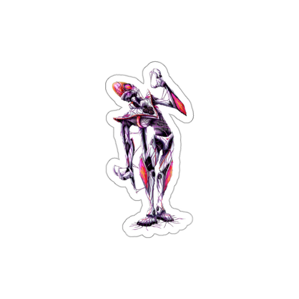 Emperor Nefarious Zeta Virus Infection - Die-Cut Sticker