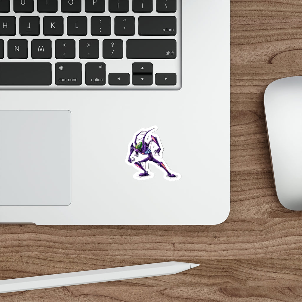 Dr Nefarious Zeta Virus Infection - Die-Cut Sticker