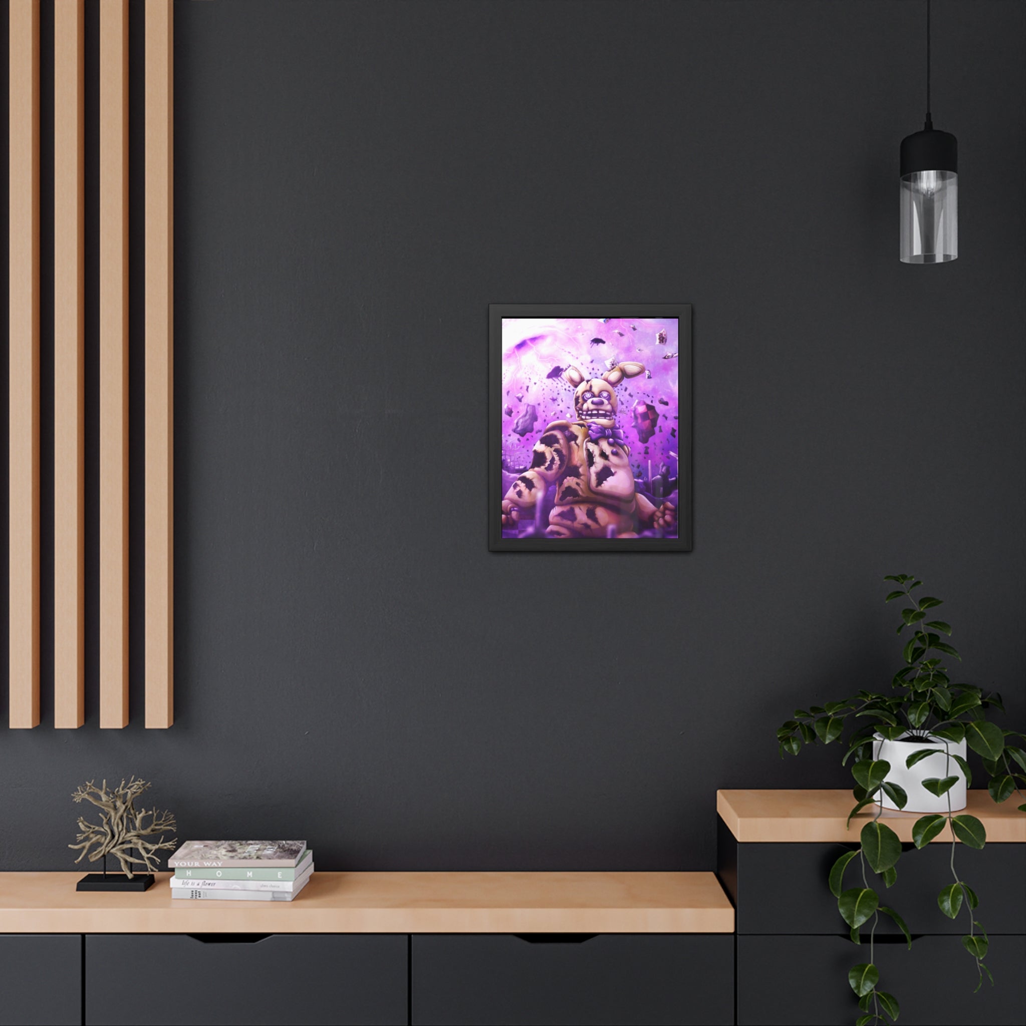 Dimensional Rift - Framed Poster