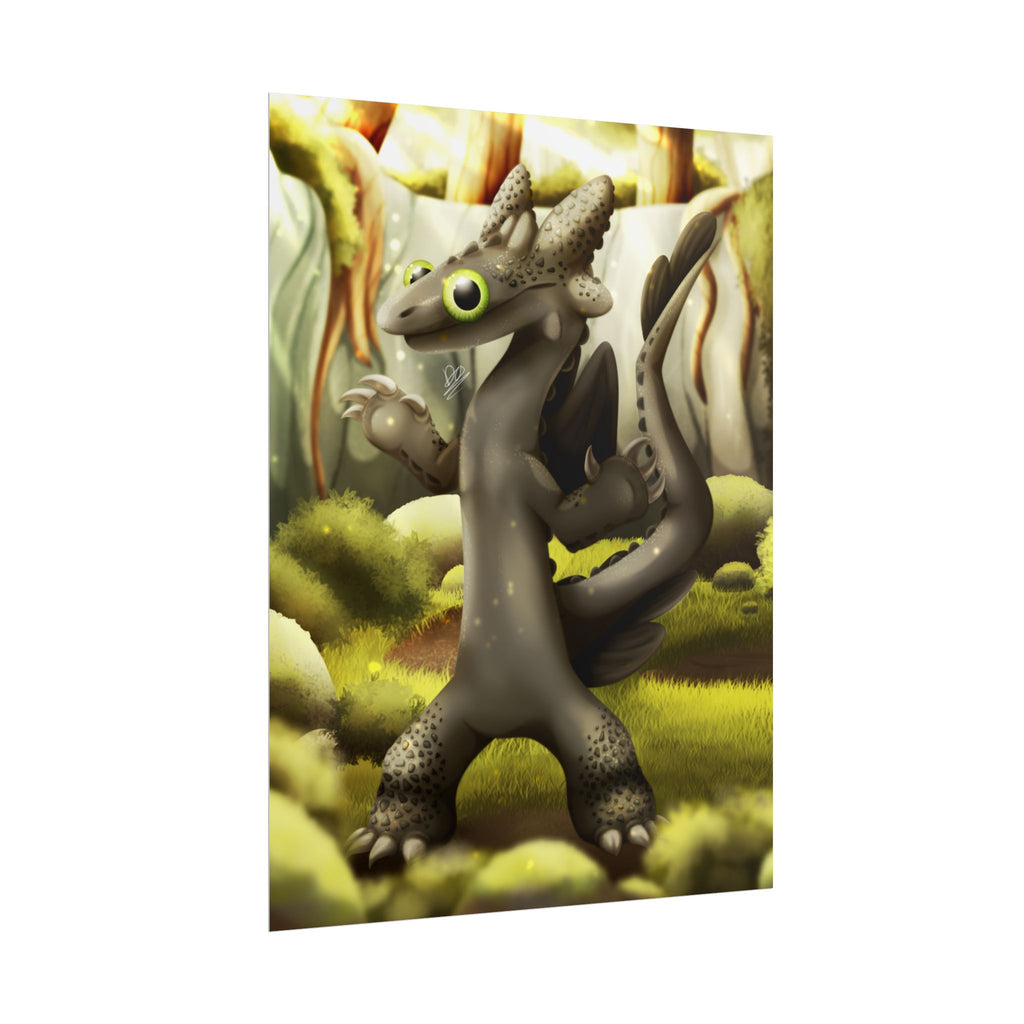 Toothless Dancing - Poster