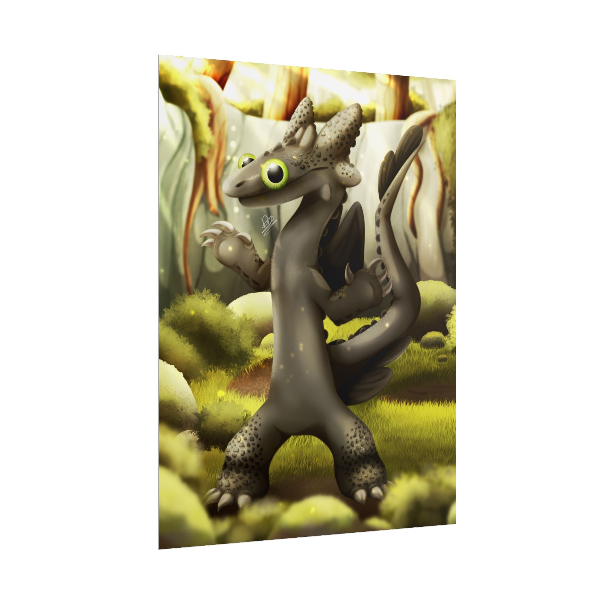 Toothless Dancing - Poster