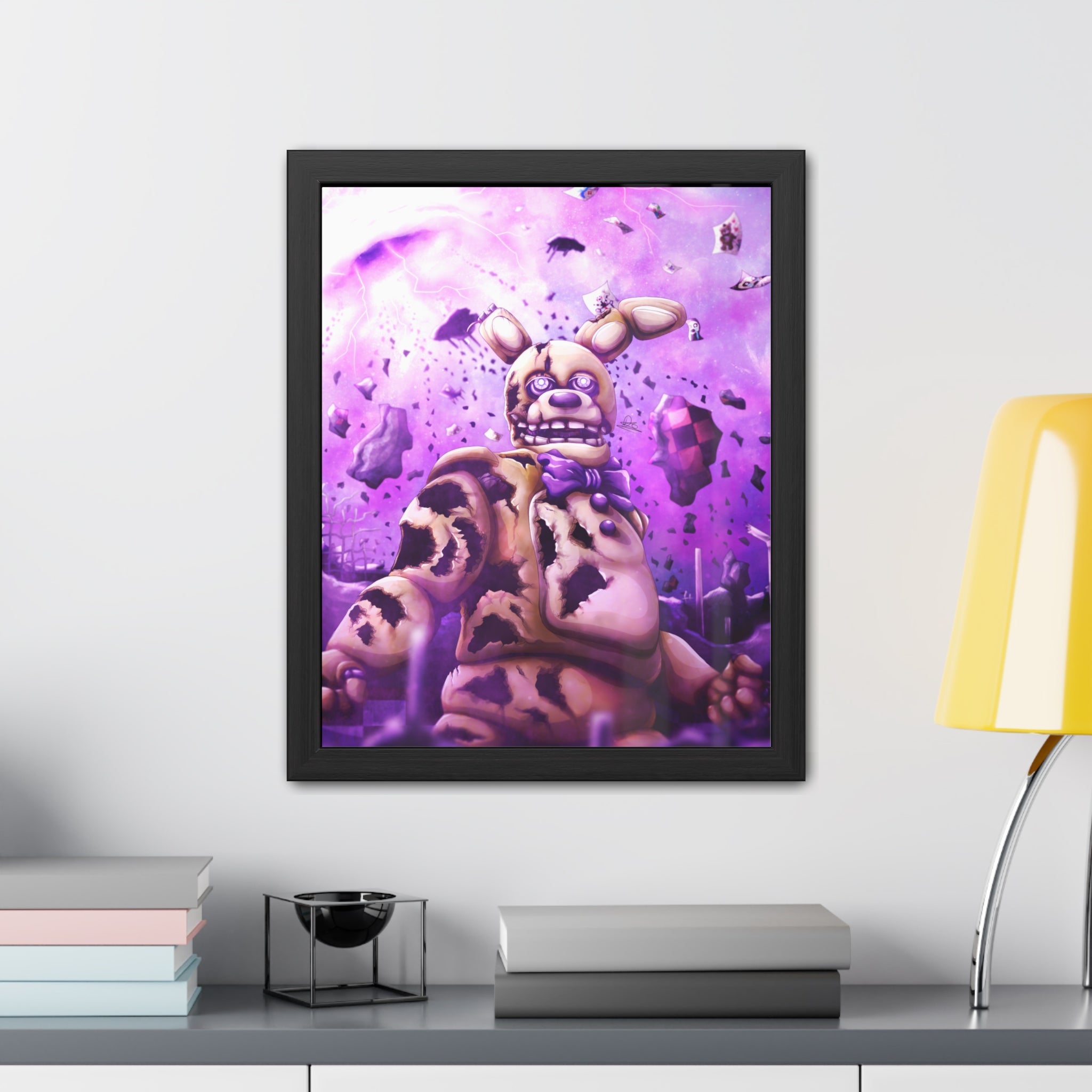 Dimensional Rift - Framed Poster