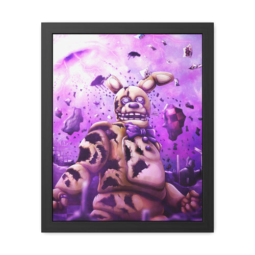 Dimensional Rift - Framed Poster