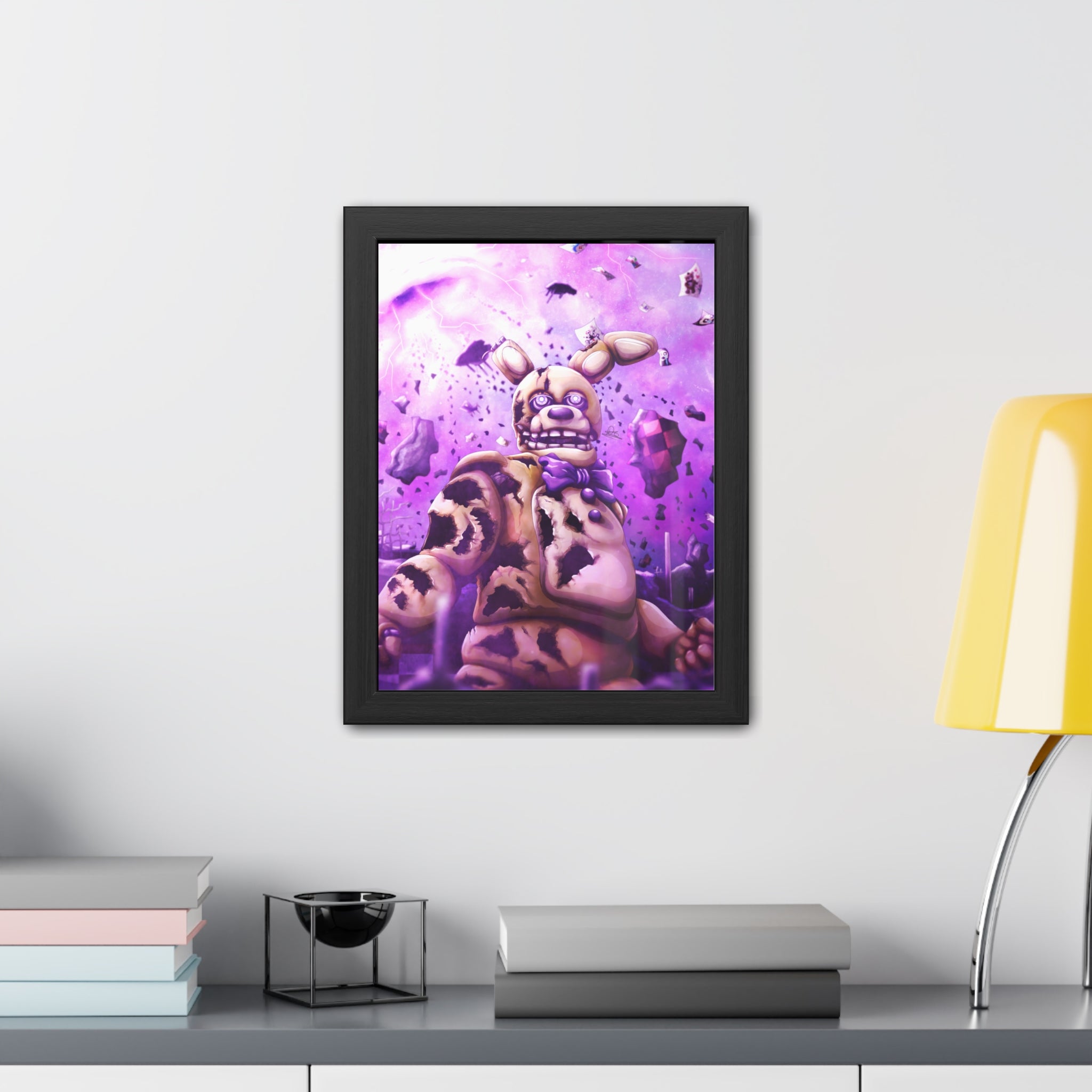 Dimensional Rift - Framed Poster
