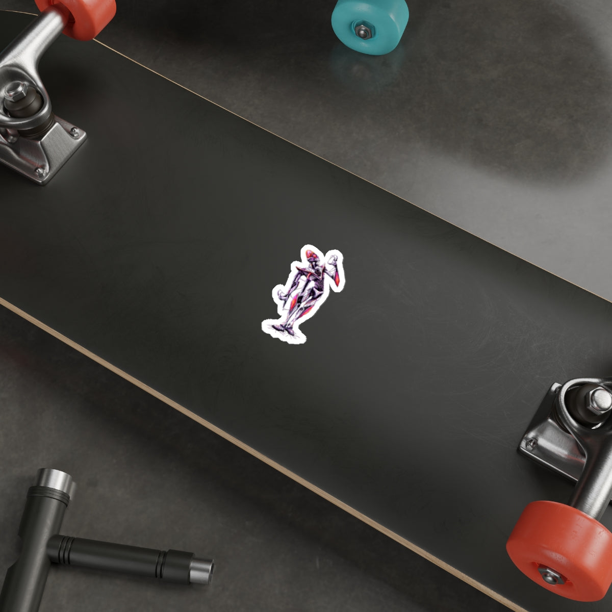 Emperor Nefarious Zeta Virus Infection - Die-Cut Sticker