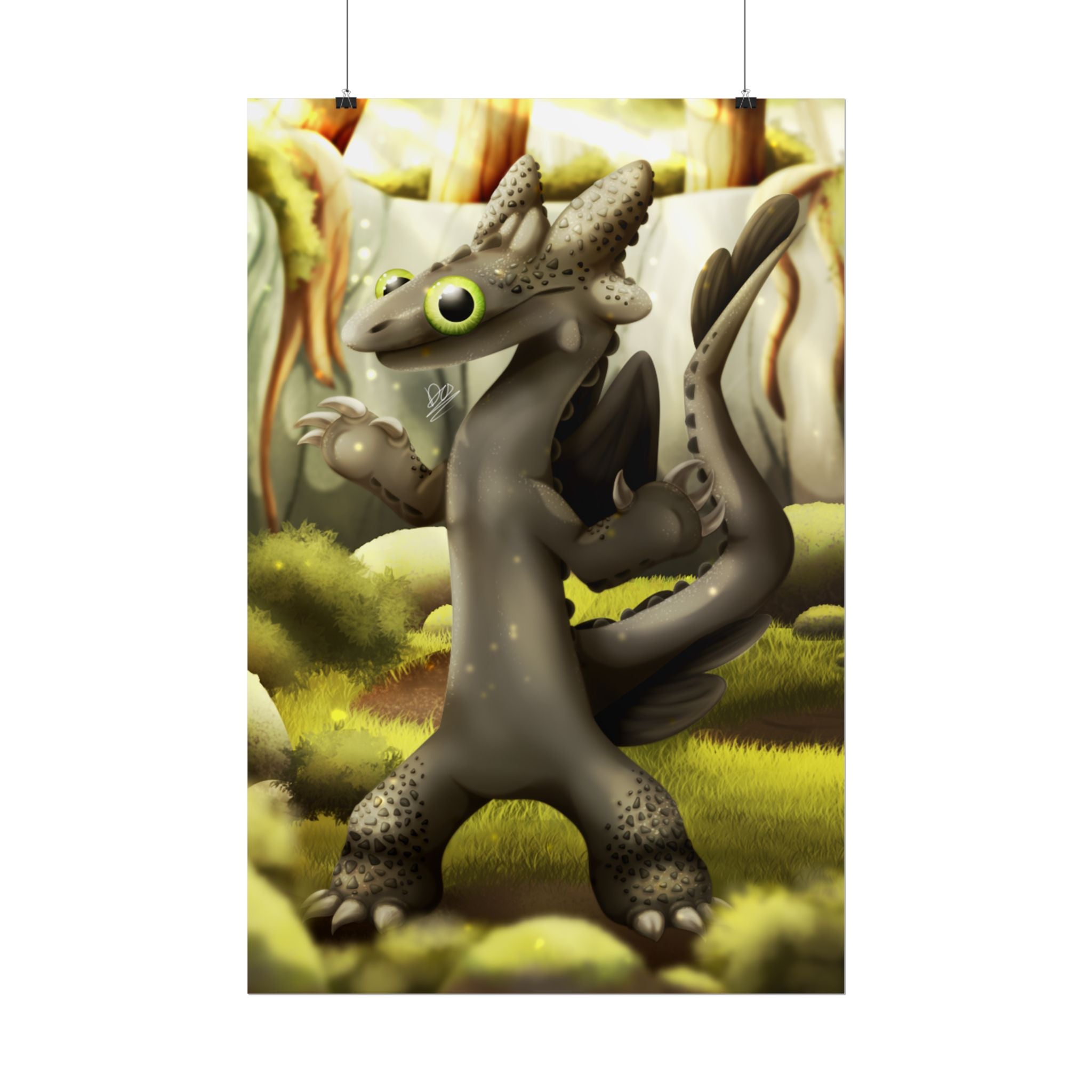 Toothless Dancing - Poster