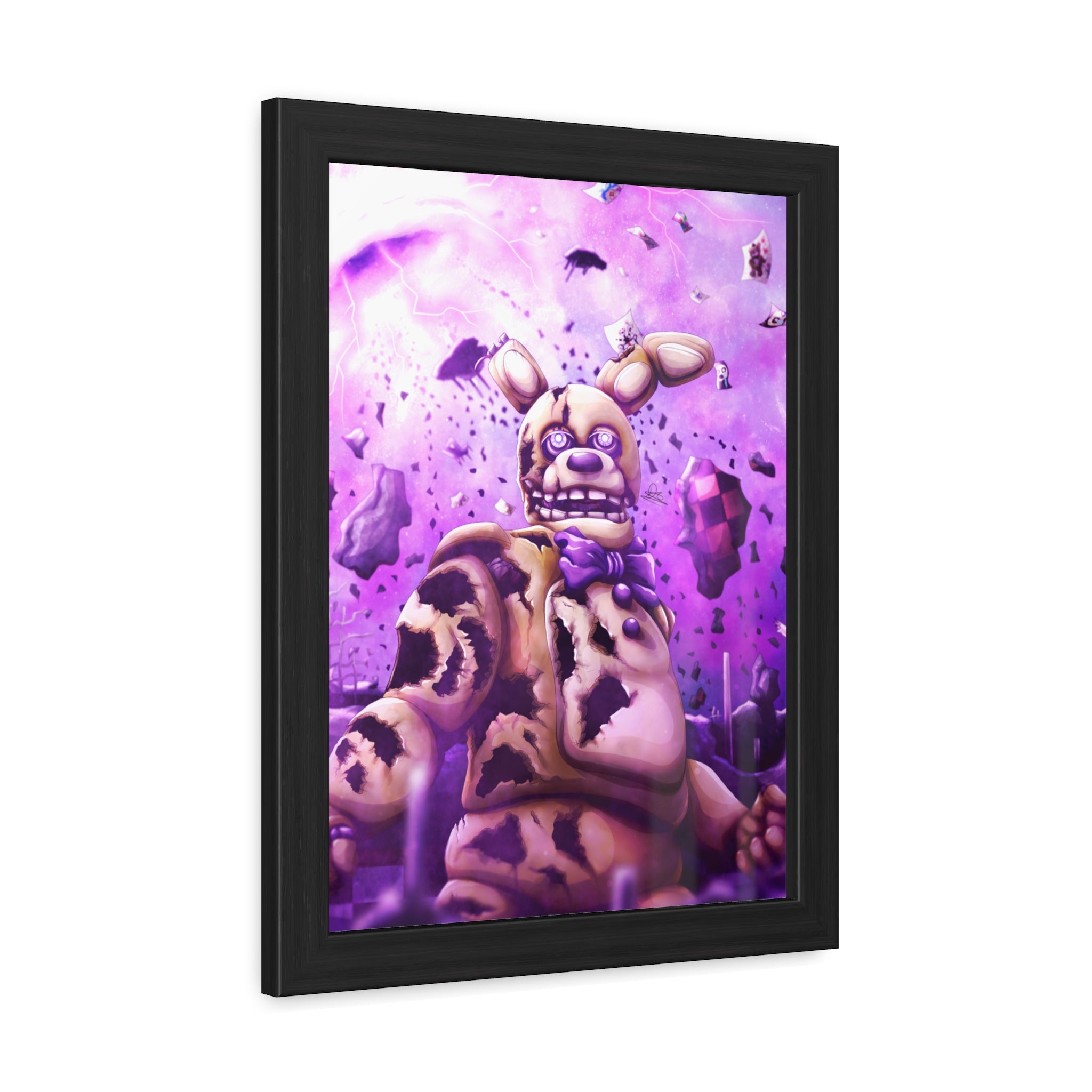 Dimensional Rift - Framed Poster