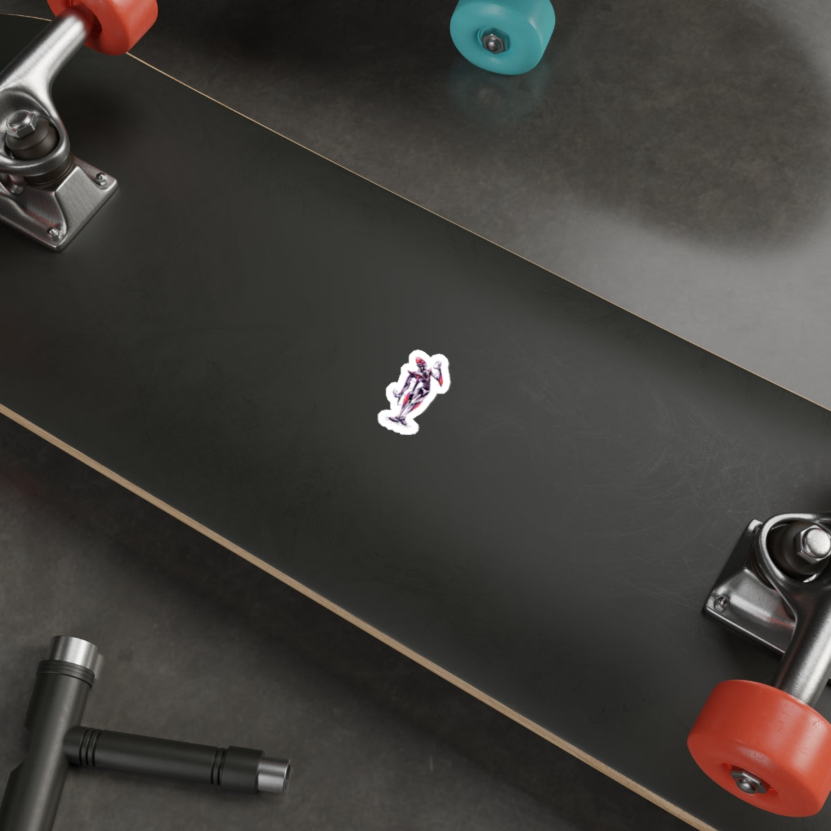 Emperor Nefarious Zeta Virus Infection - Die-Cut Sticker