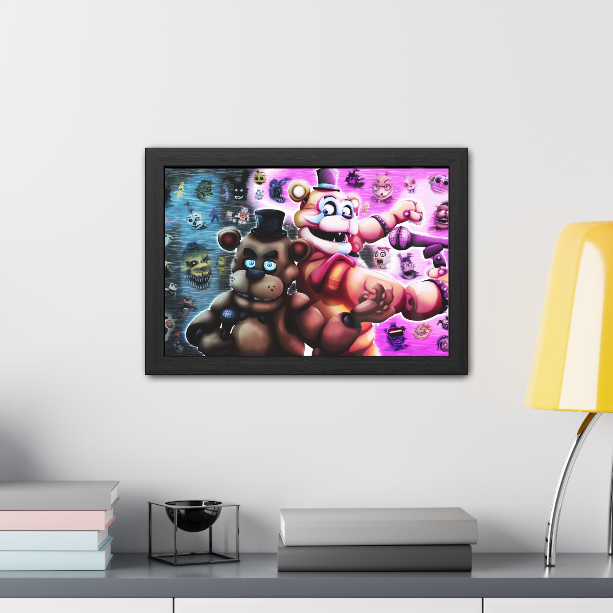 FNAF 10th Anniversary - Framed Poster