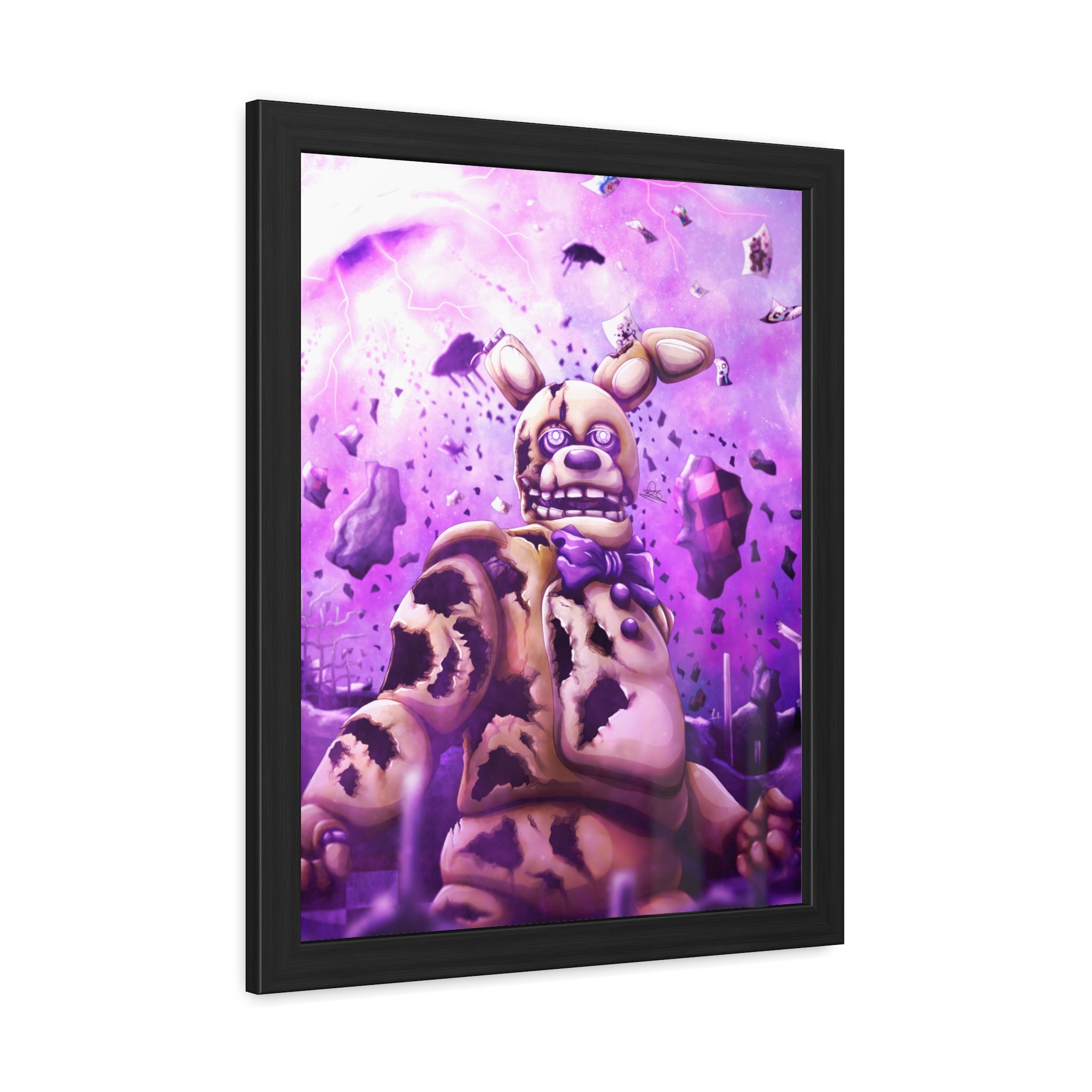 Dimensional Rift - Framed Poster
