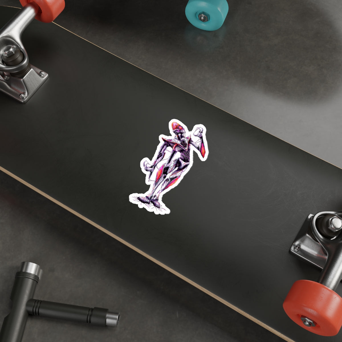Emperor Nefarious Zeta Virus Infection - Die-Cut Sticker