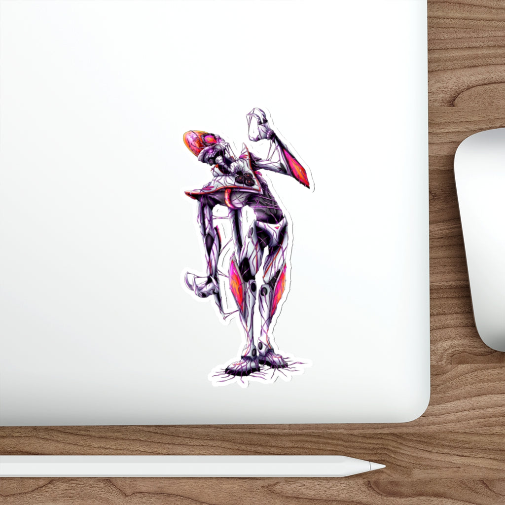 Emperor Nefarious Zeta Virus Infection - Die-Cut Sticker