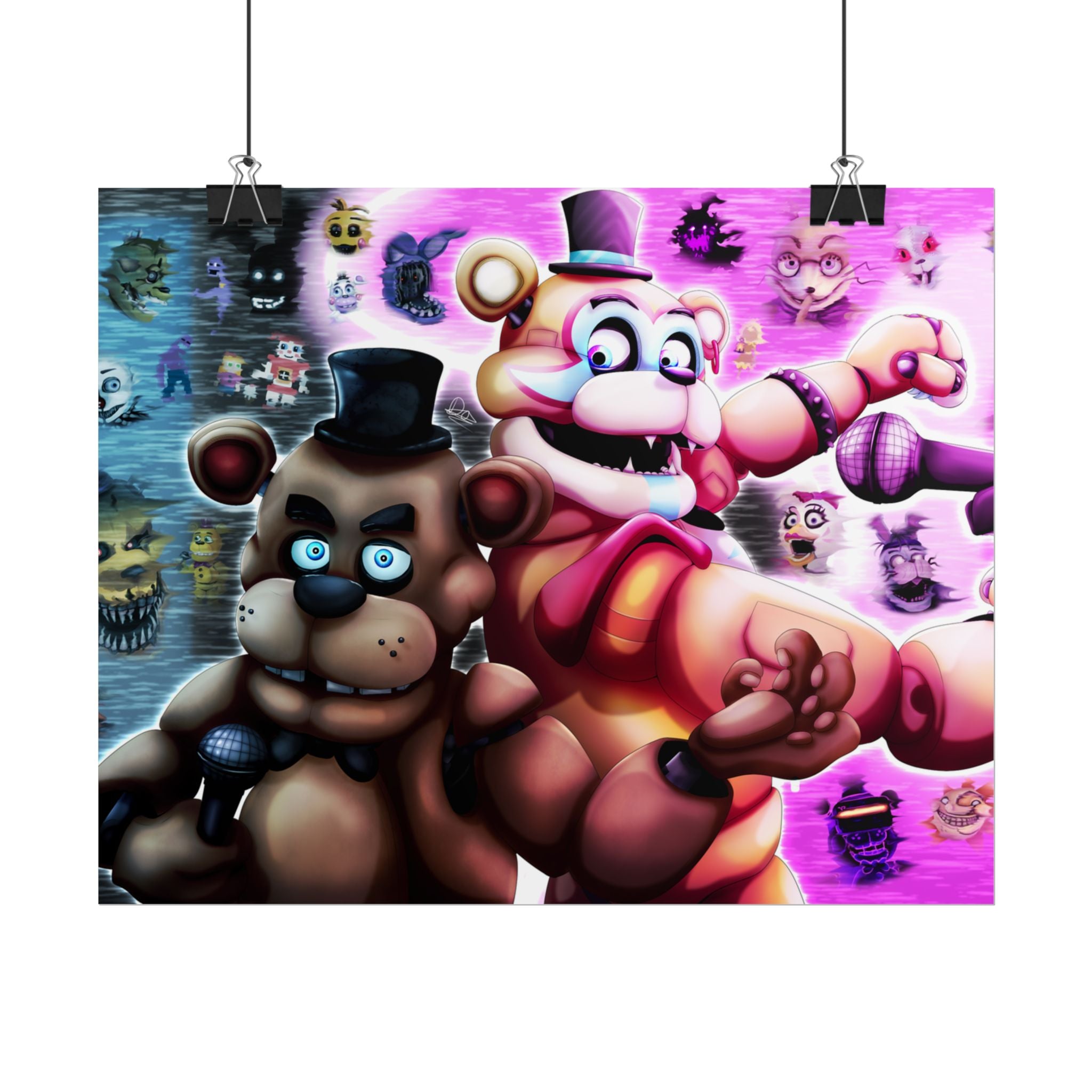 FNAF 10th Anniversary - Poster