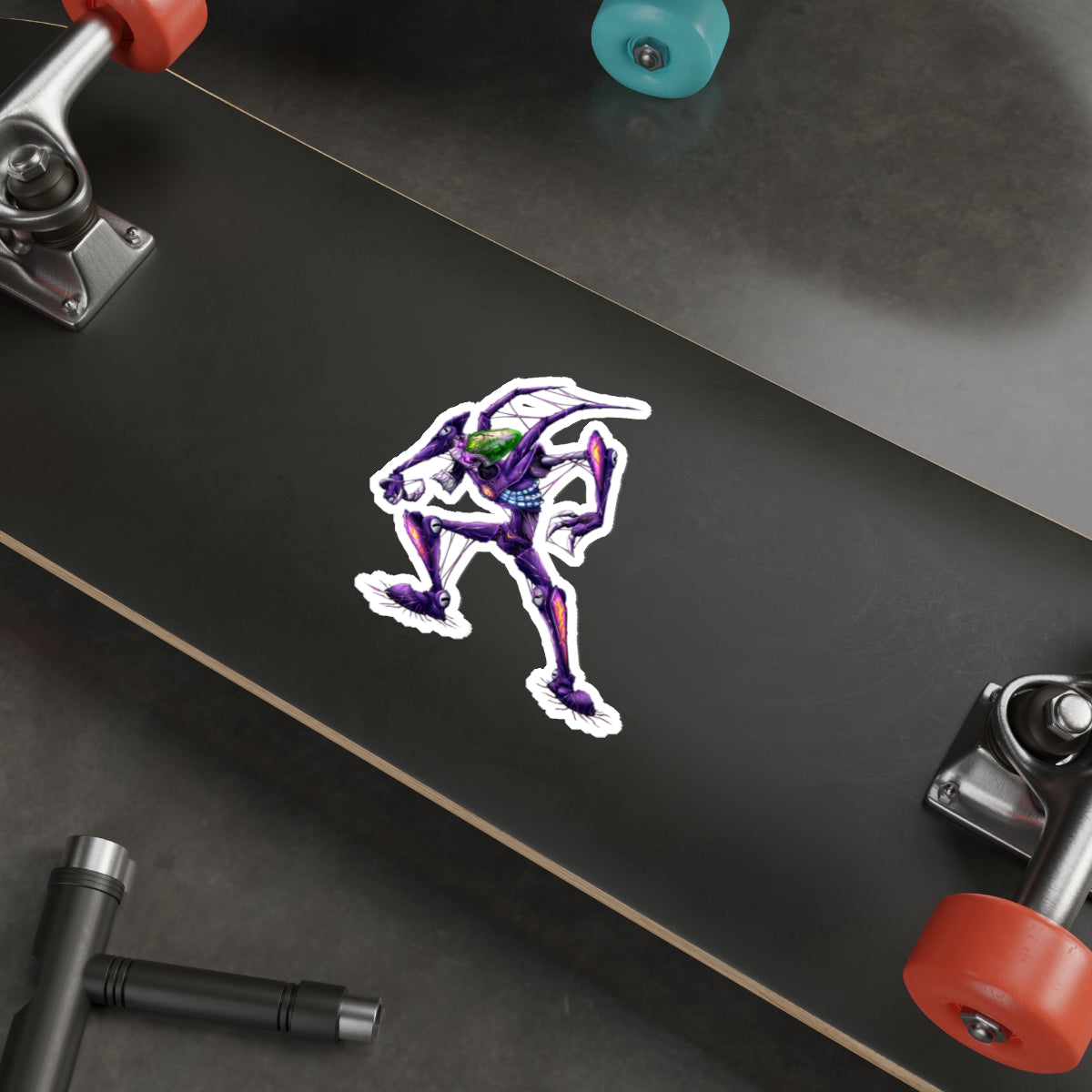 Dr Nefarious Zeta Virus Infection - Die-Cut Sticker