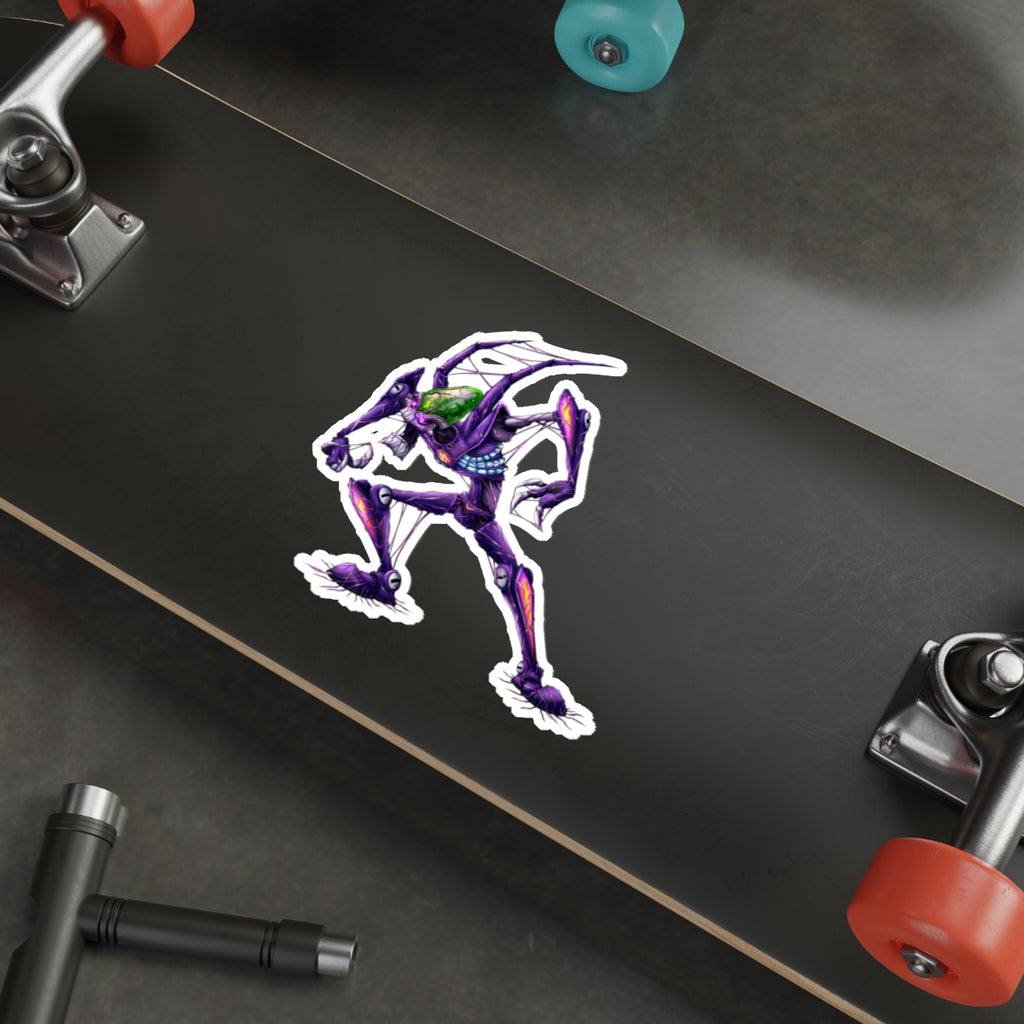 Dr Nefarious Zeta Virus Infection - Die-Cut Sticker