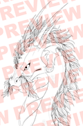 Willow Headshot - Colouring Page